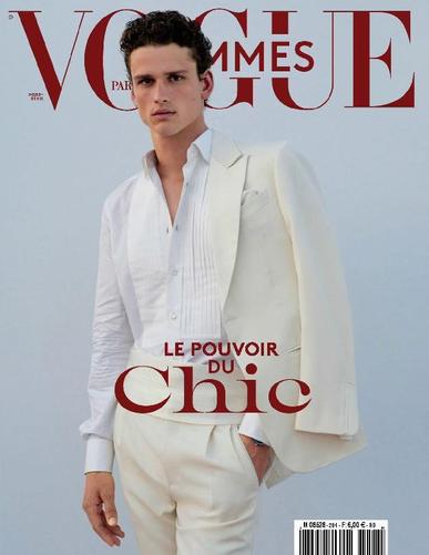Vogue Hommes November 1st, 2018 Digital Back Issue Cover