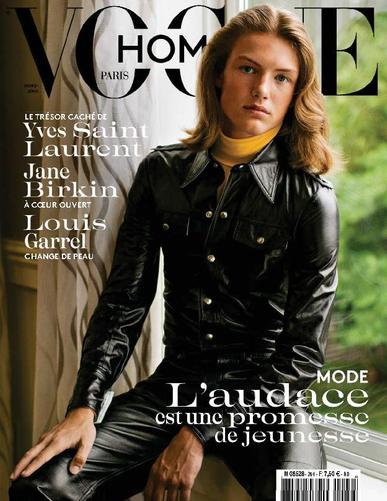 Vogue Hommes November 1st, 2017 Digital Back Issue Cover