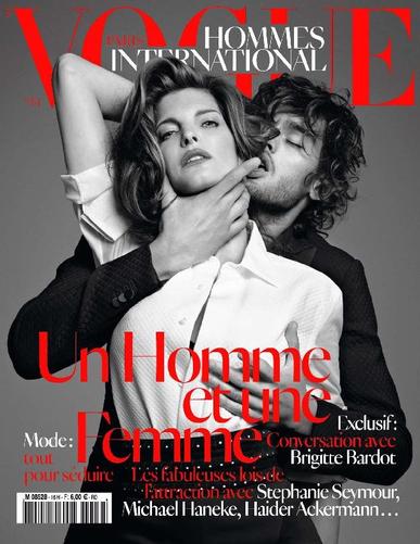 Vogue Hommes September 12th, 2012 Digital Back Issue Cover