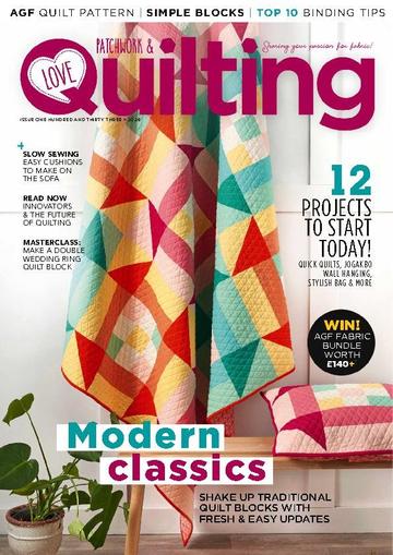 Love Patchwork & Quilting January 1st, 2024 Digital Back Issue Cover