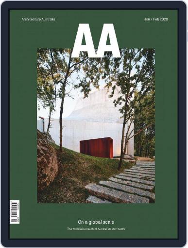 Architecture Australia January 1st, 2020 Digital Back Issue Cover
