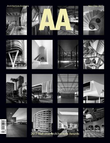 Architecture Australia November 1st, 2017 Digital Back Issue Cover