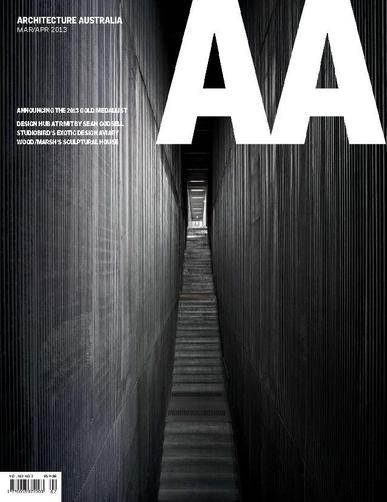 Architecture Australia March 24th, 2013 Digital Back Issue Cover
