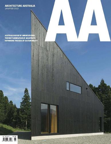 Architecture Australia February 10th, 2013 Digital Back Issue Cover