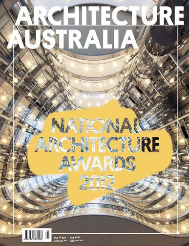 Architecture Australia November 4th, 2012 Digital Back Issue Cover
