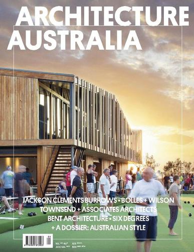 Architecture Australia July 8th, 2012 Digital Back Issue Cover