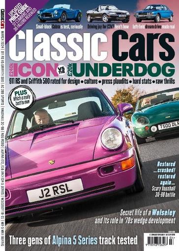 Classic Cars January 17th, 2024 Digital Back Issue Cover