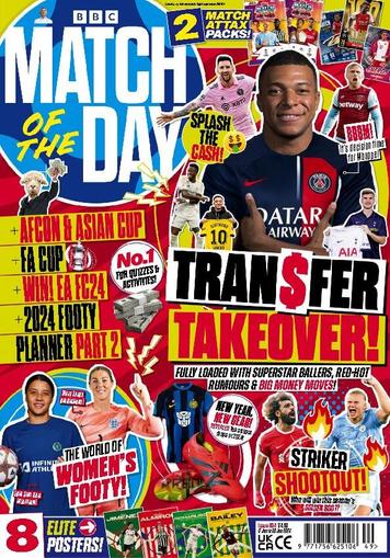 Match Of The Day January 17th, 2024 Digital Back Issue Cover
