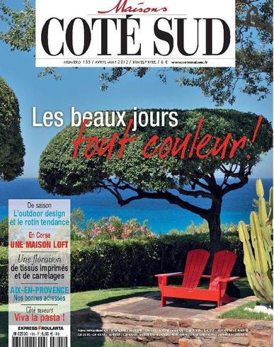 Côté Sud April 12th, 2012 Digital Back Issue Cover