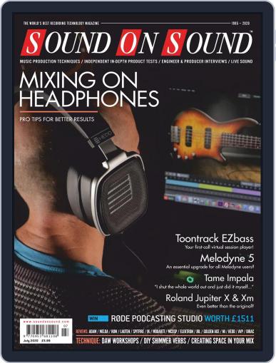 Sound On Sound UK July 1st, 2020 Digital Back Issue Cover