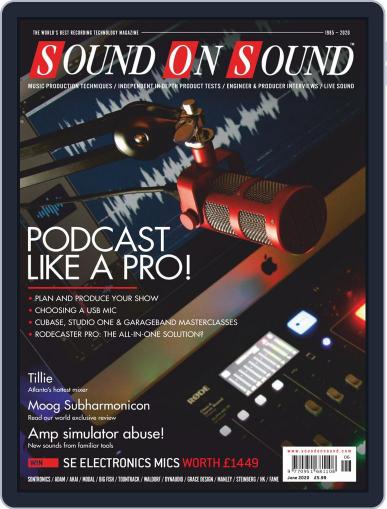 Sound On Sound UK June 1st, 2020 Digital Back Issue Cover