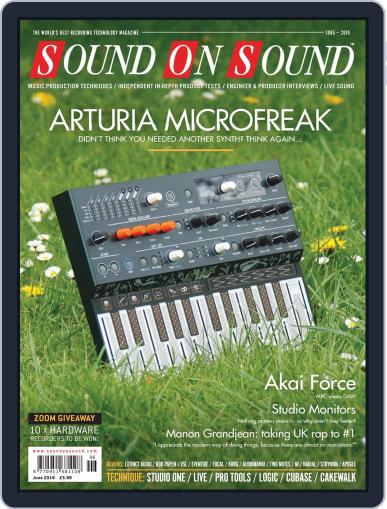Sound On Sound UK June 1st, 2019 Digital Back Issue Cover