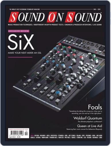 Sound On Sound UK April 1st, 2019 Digital Back Issue Cover