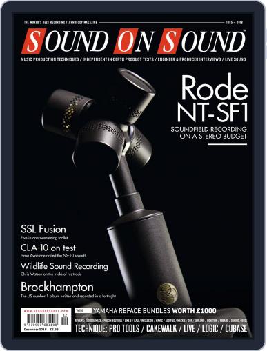 Sound On Sound UK November 22nd, 2018 Digital Back Issue Cover