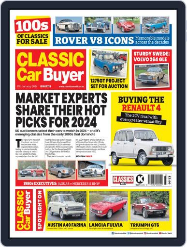 Classic Car Buyer January 17th, 2024 Digital Back Issue Cover