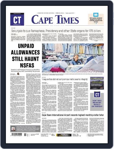 Cape Times January 16th, 2024 Digital Back Issue Cover