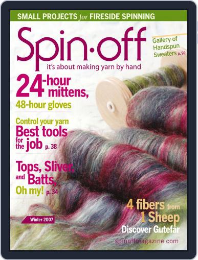 Spin-Off November 1st, 2007 Digital Back Issue Cover