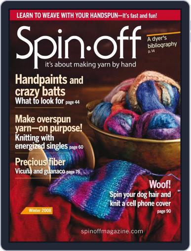 Spin-Off November 1st, 2008 Digital Back Issue Cover
