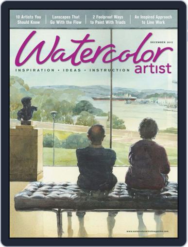 Watercolor Artist October 9th, 2012 Digital Back Issue Cover