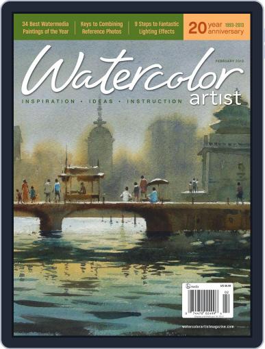 Watercolor Artist December 11th, 2012 Digital Back Issue Cover