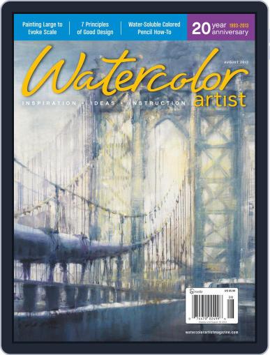 Watercolor Artist June 4th, 2013 Digital Back Issue Cover
