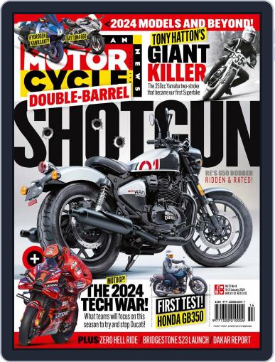 Australian Motorcycle News January 18th, 2024 Digital Back Issue Cover