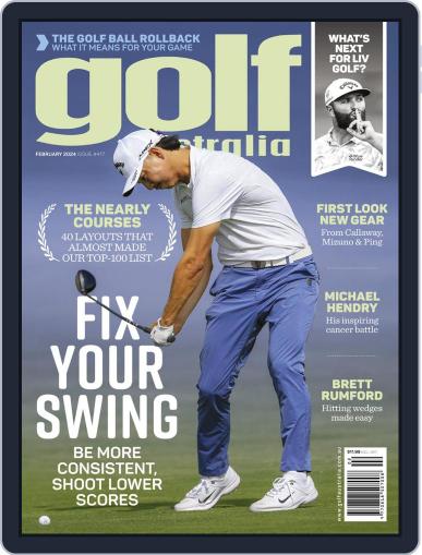 Golf Australia February 1st, 2024 Digital Back Issue Cover