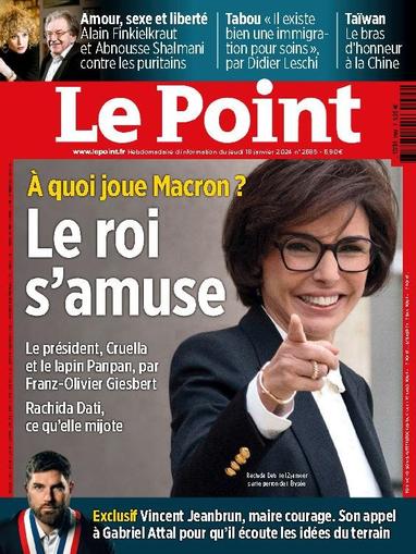 Le Point January 18th, 2024 Digital Back Issue Cover