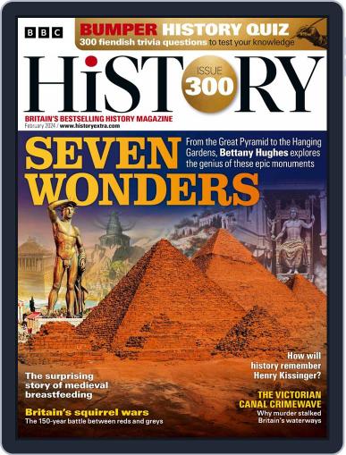 Bbc History February 1st, 2024 Digital Back Issue Cover