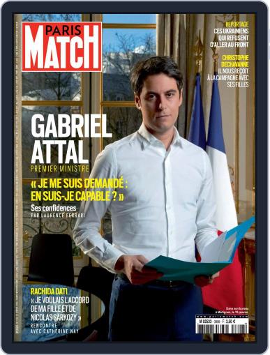 Paris Match January 18th, 2024 Digital Back Issue Cover