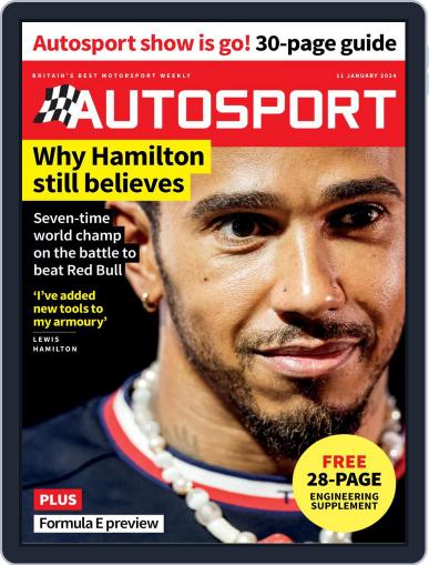 Autosport January 11th, 2024 Digital Back Issue Cover