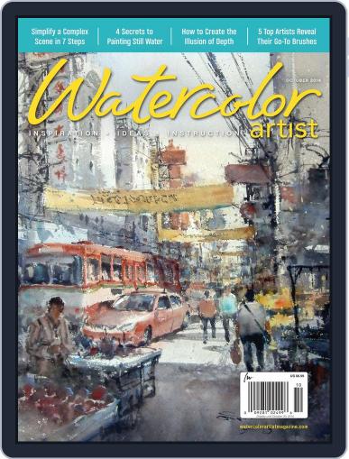 Watercolor Artist October 1st, 2014 Digital Back Issue Cover