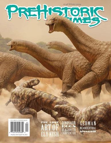 Prehistoric Times January 15th, 2024 Digital Back Issue Cover