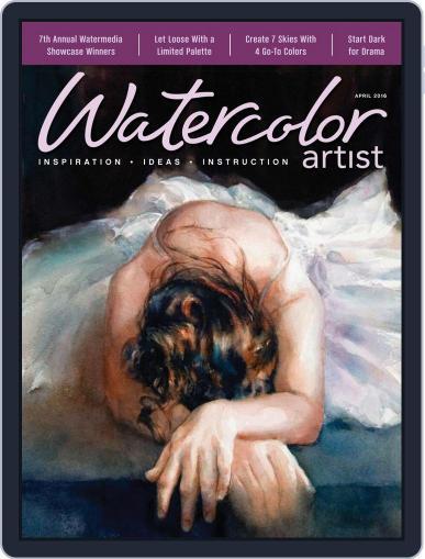 Watercolor Artist February 16th, 2016 Digital Back Issue Cover