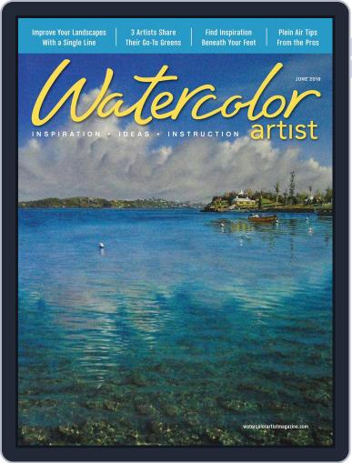 Watercolor Artist April 19th, 2016 Digital Back Issue Cover
