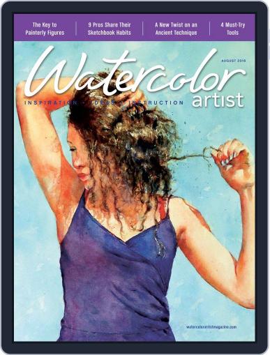 Watercolor Artist June 14th, 2016 Digital Back Issue Cover