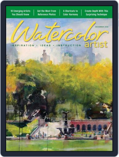 Watercolor Artist December 1st, 2016 Digital Back Issue Cover