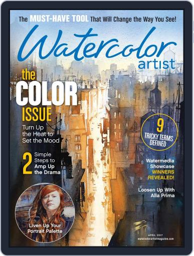Watercolor Artist April 1st, 2017 Digital Back Issue Cover