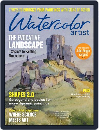 Watercolor Artist October 1st, 2017 Digital Back Issue Cover