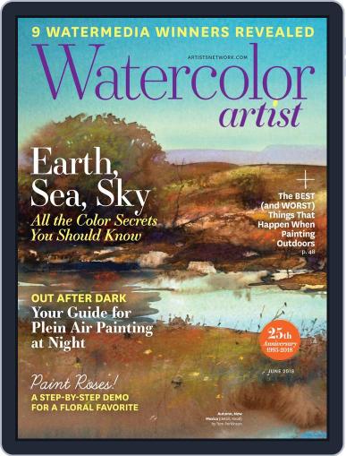 Watercolor Artist April 4th, 2018 Digital Back Issue Cover