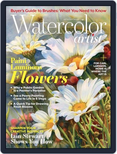Watercolor Artist June 1st, 2019 Digital Back Issue Cover