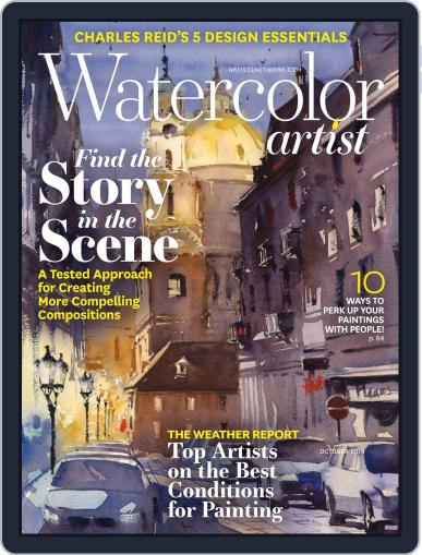 Watercolor Artist October 1st, 2019 Digital Back Issue Cover