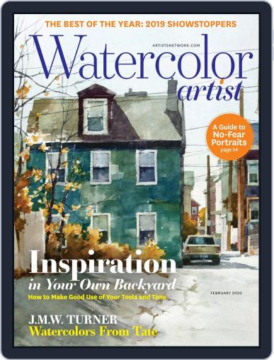 Watercolor Artist February 1st, 2020 Digital Back Issue Cover