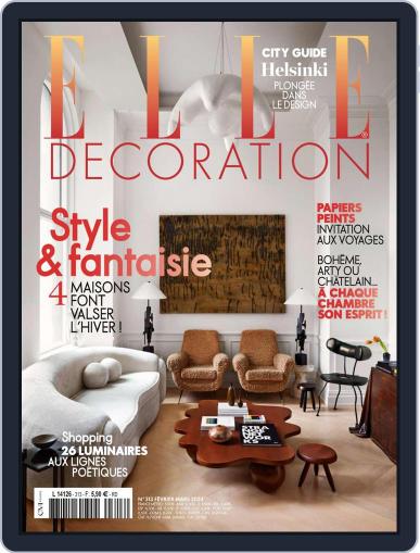 Elle Décoration France February 1st, 2024 Digital Back Issue Cover
