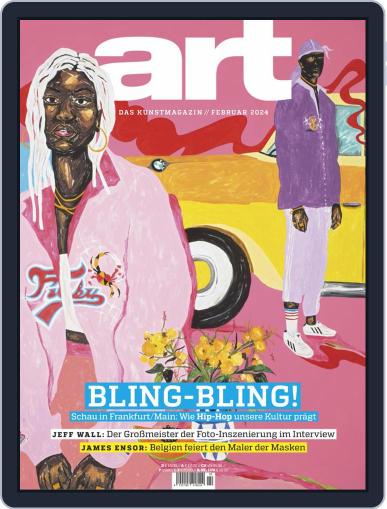 art Magazin February 1st, 2024 Digital Back Issue Cover