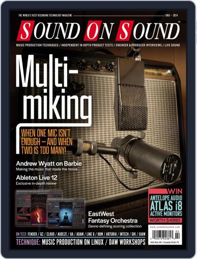 Sound On Sound USA February 1st, 2024 Digital Back Issue Cover