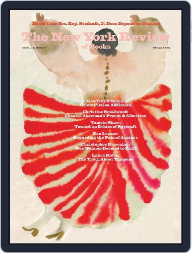 The New York Review of Books February 8th, 2024 Digital Back Issue Cover