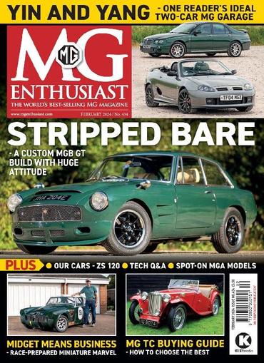 MG Enthusiast February 1st, 2024 Digital Back Issue Cover