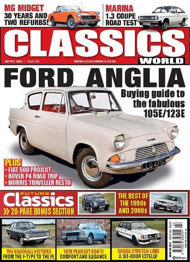 Classics World March 1st, 2024 Digital Back Issue Cover