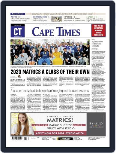 Cape Times January 19th, 2024 Digital Back Issue Cover